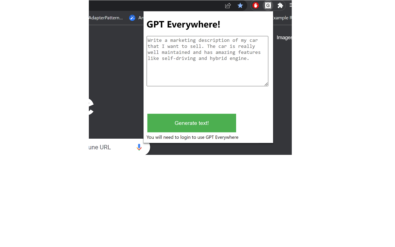 GPT Everywhere chrome谷歌浏览器插件_扩展第1张截图