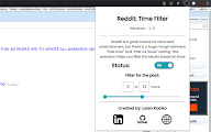 Reddit: Time Filter (old view) chrome谷歌浏览器插件_扩展第3张截图