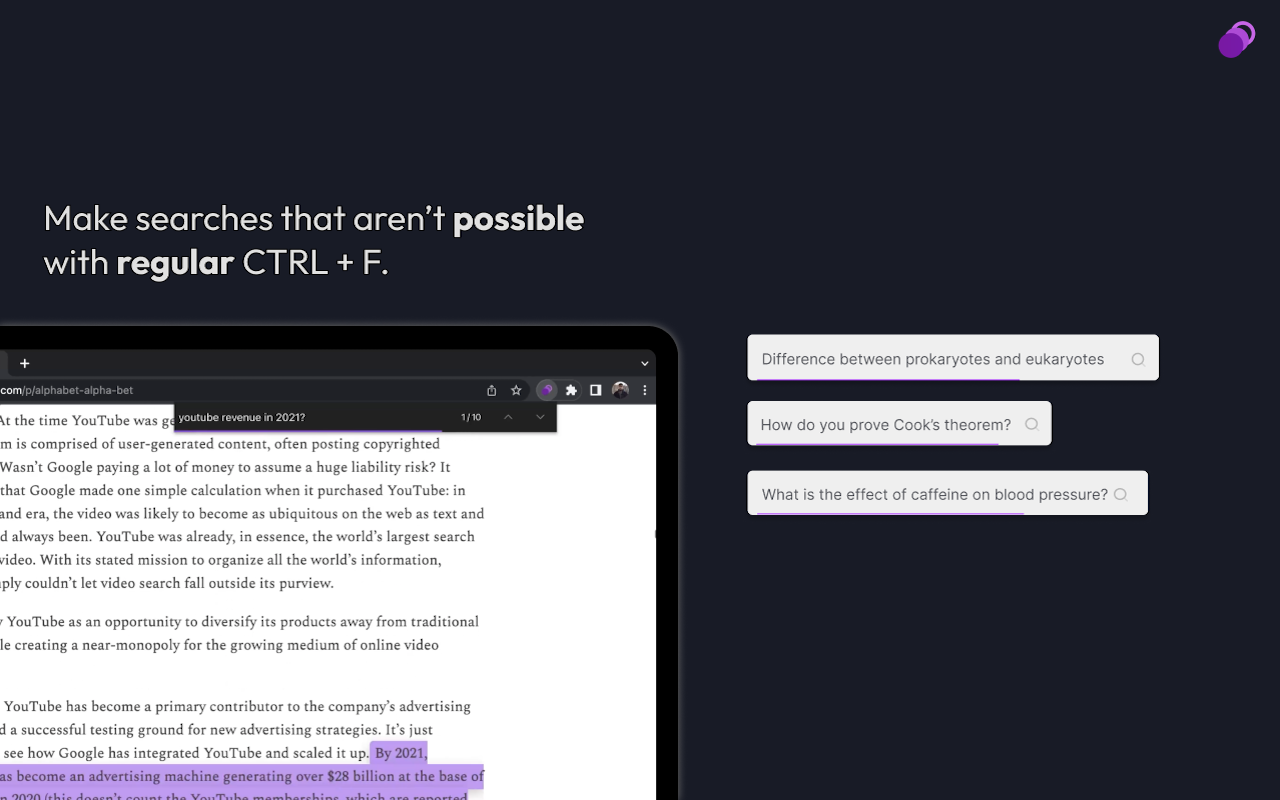 Locus — Smart CTRL + F chrome谷歌浏览器插件_扩展第3张截图