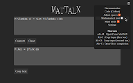 MatTalX - Write math symbols chrome谷歌浏览器插件_扩展第1张截图