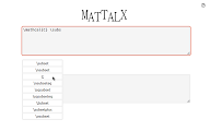 MatTalX - Write math symbols chrome谷歌浏览器插件_扩展第2张截图