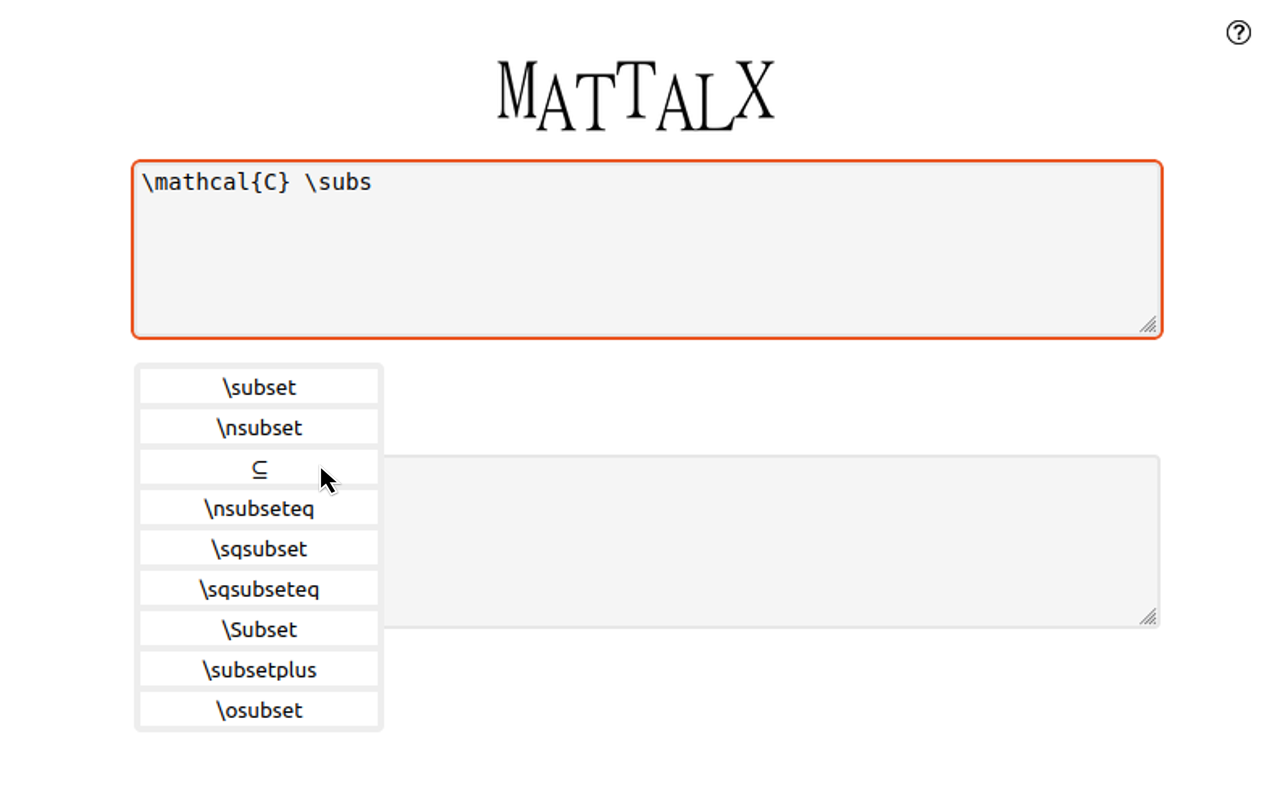 MatTalX - Write math symbols chrome谷歌浏览器插件_扩展第6张截图