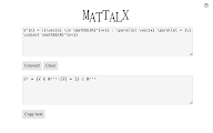 MatTalX - Write math symbols chrome谷歌浏览器插件_扩展第10张截图