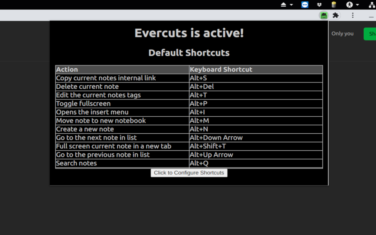 Evercuts chrome谷歌浏览器插件_扩展第1张截图