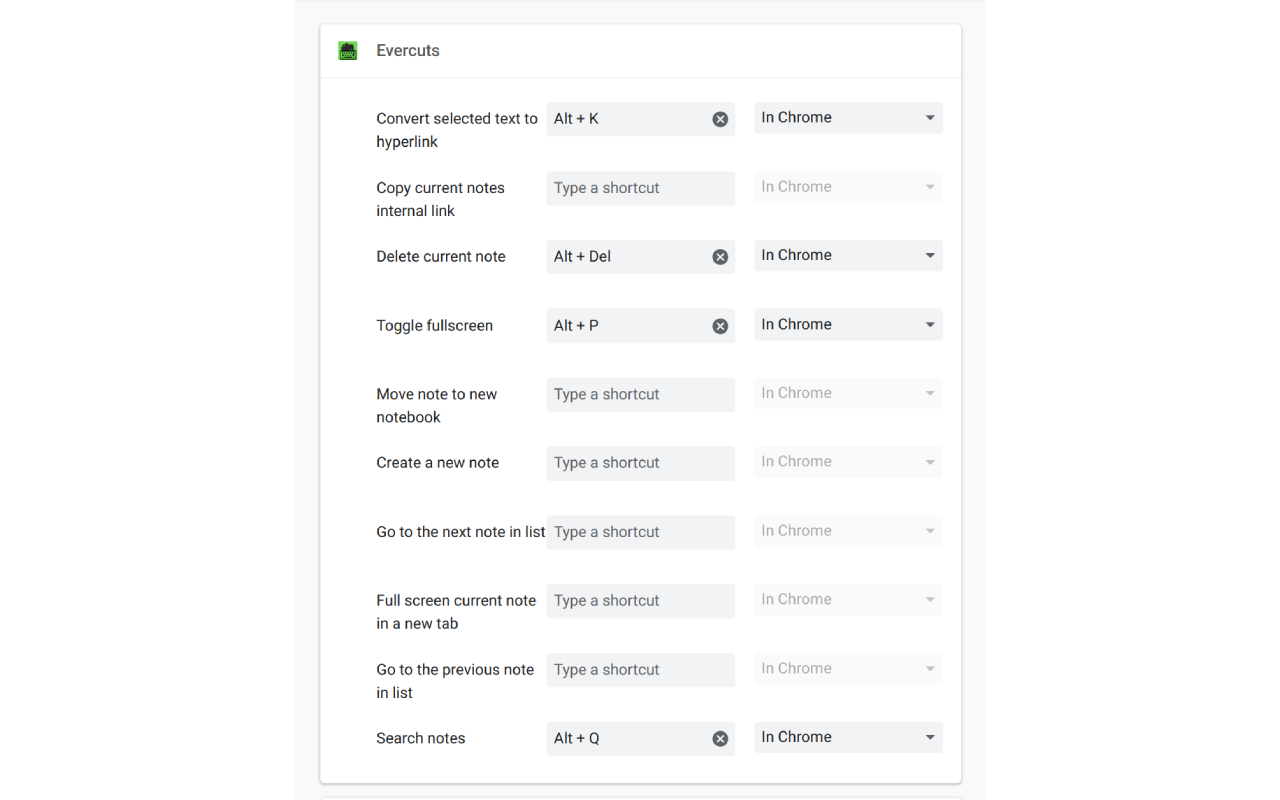 Evercuts chrome谷歌浏览器插件_扩展第2张截图