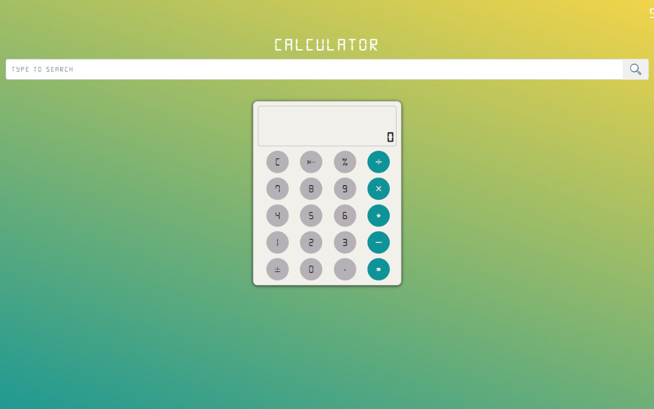 The Calculator chrome谷歌浏览器插件_扩展第1张截图