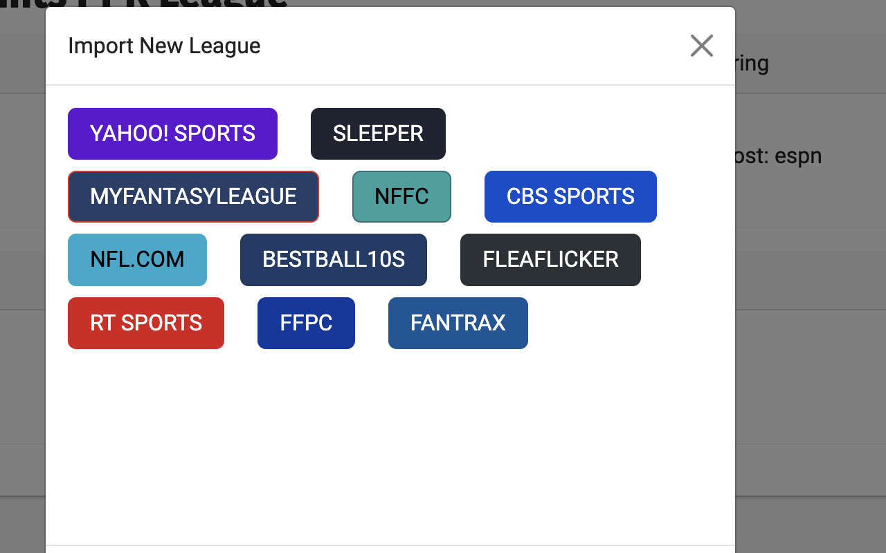 Footballguys Extension: Manage My Leagues chrome谷歌浏览器插件_扩展第1张截图