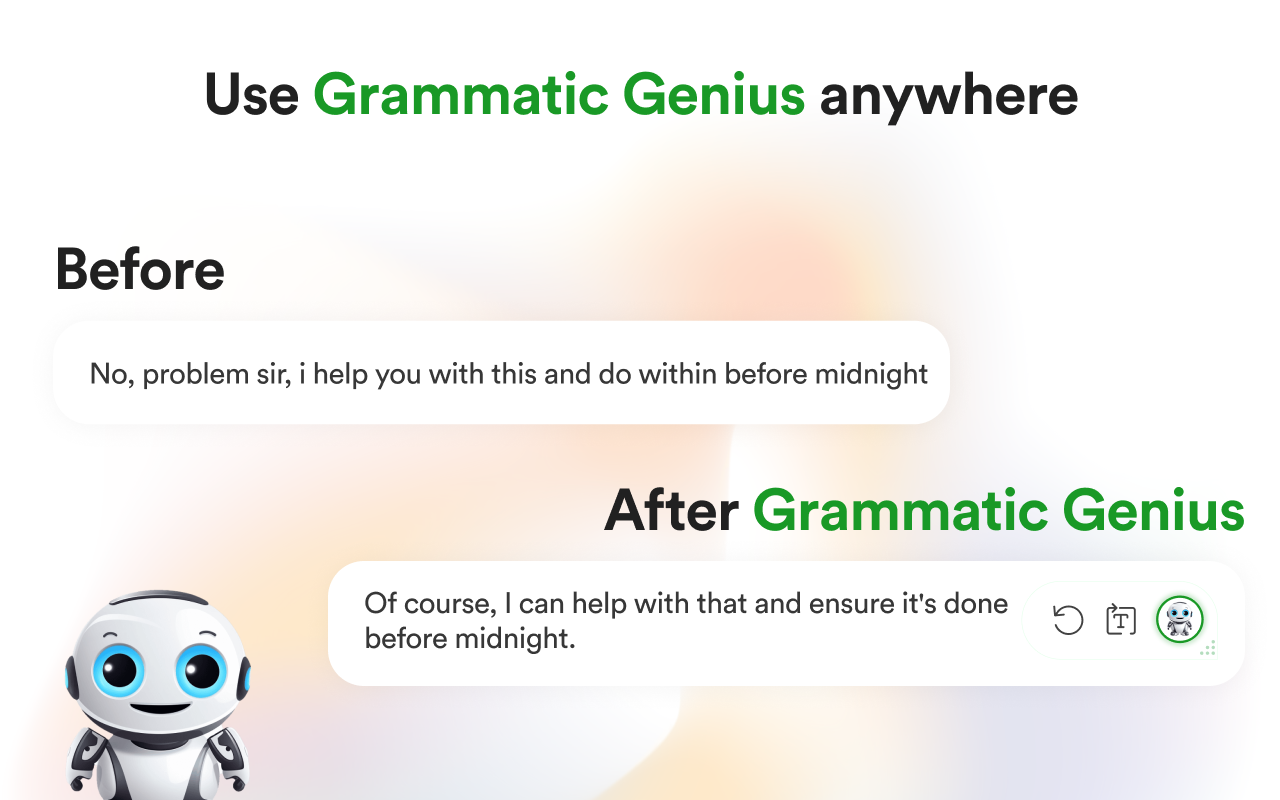 GrammaticGenius™ chrome谷歌浏览器插件_扩展第1张截图