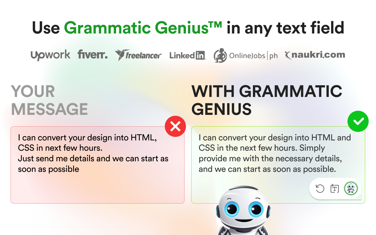 GrammaticGenius™ chrome谷歌浏览器插件_扩展第5张截图