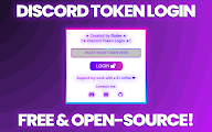 Discord Token Login chrome谷歌浏览器插件_扩展第4张截图