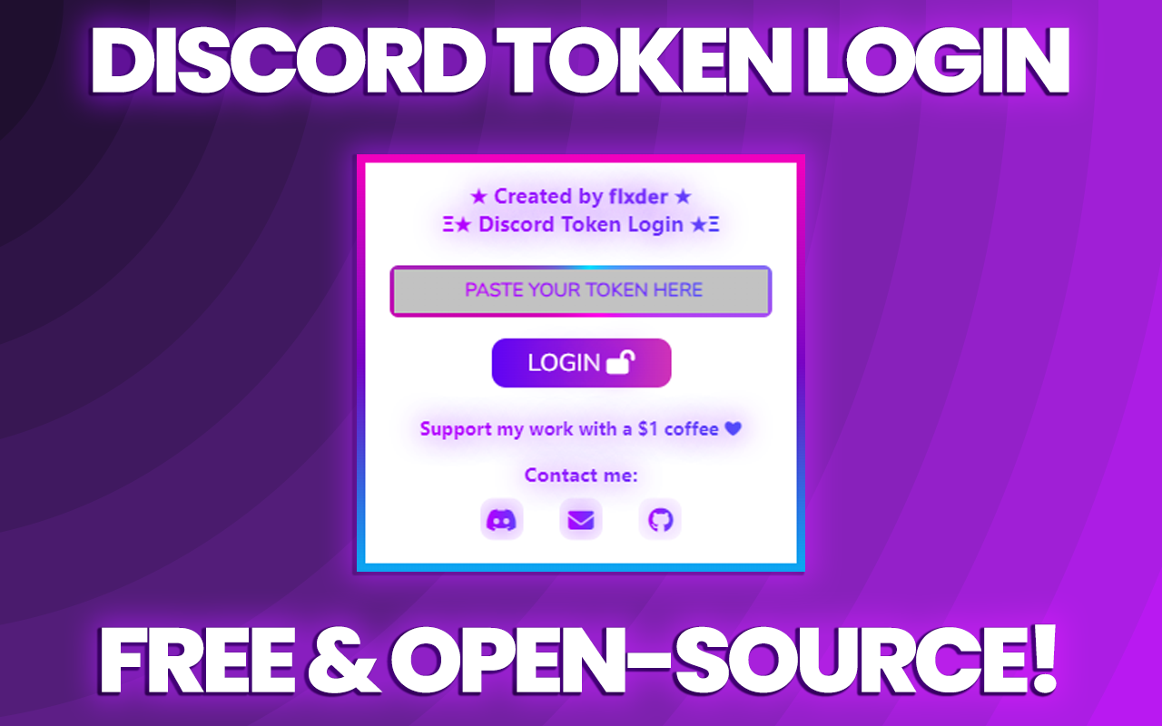 Discord Token Login chrome谷歌浏览器插件_扩展第6张截图