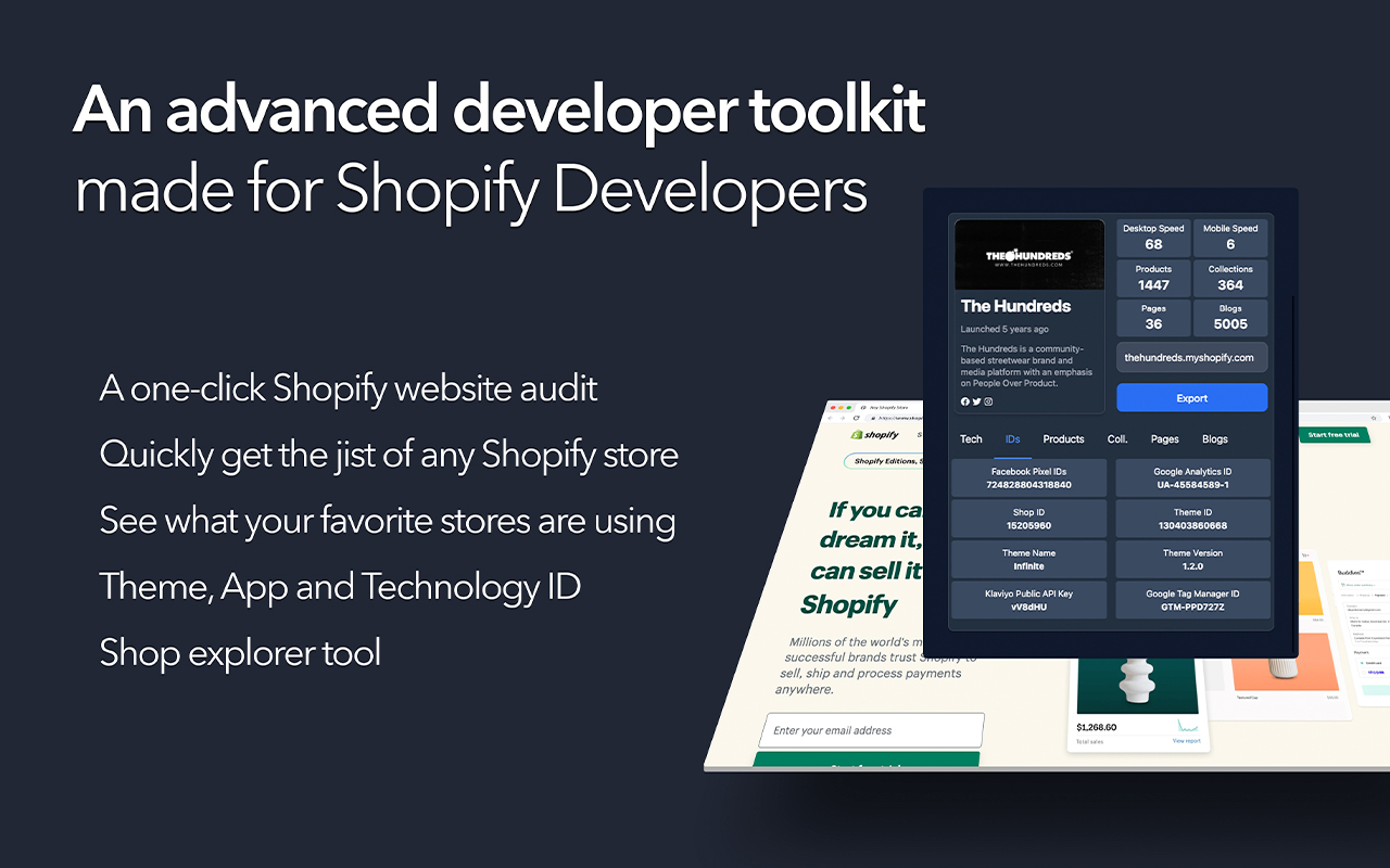 Shopify Website Audit chrome谷歌浏览器插件_扩展第1张截图