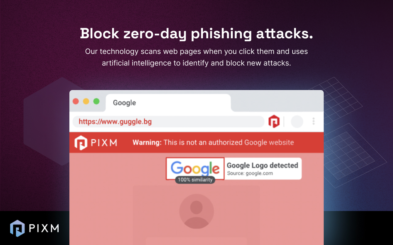 PIXM Phishing Protection chrome谷歌浏览器插件_扩展第1张截图