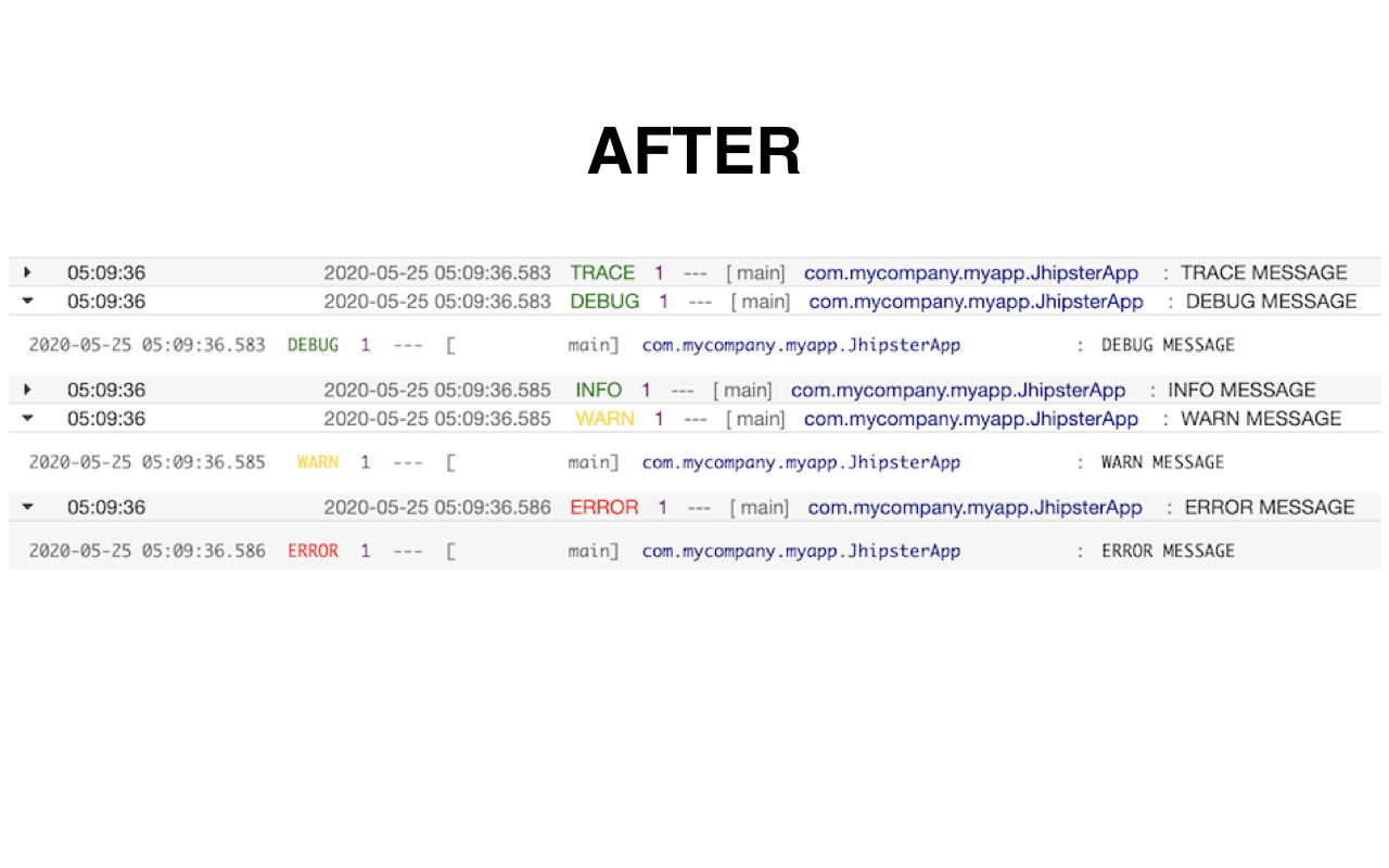 AWS CloudWatch ANSI colors chrome谷歌浏览器插件_扩展第2张截图