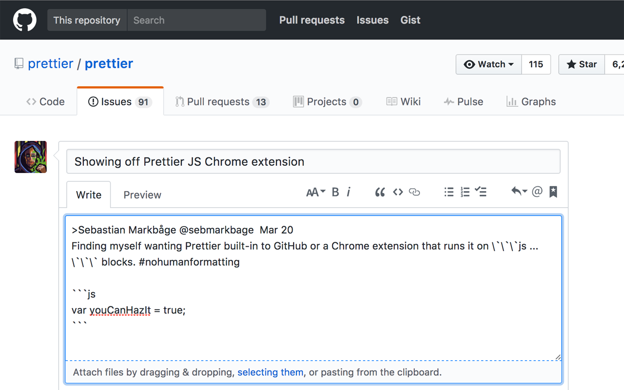 Prettier JS chrome谷歌浏览器插件_扩展第1张截图