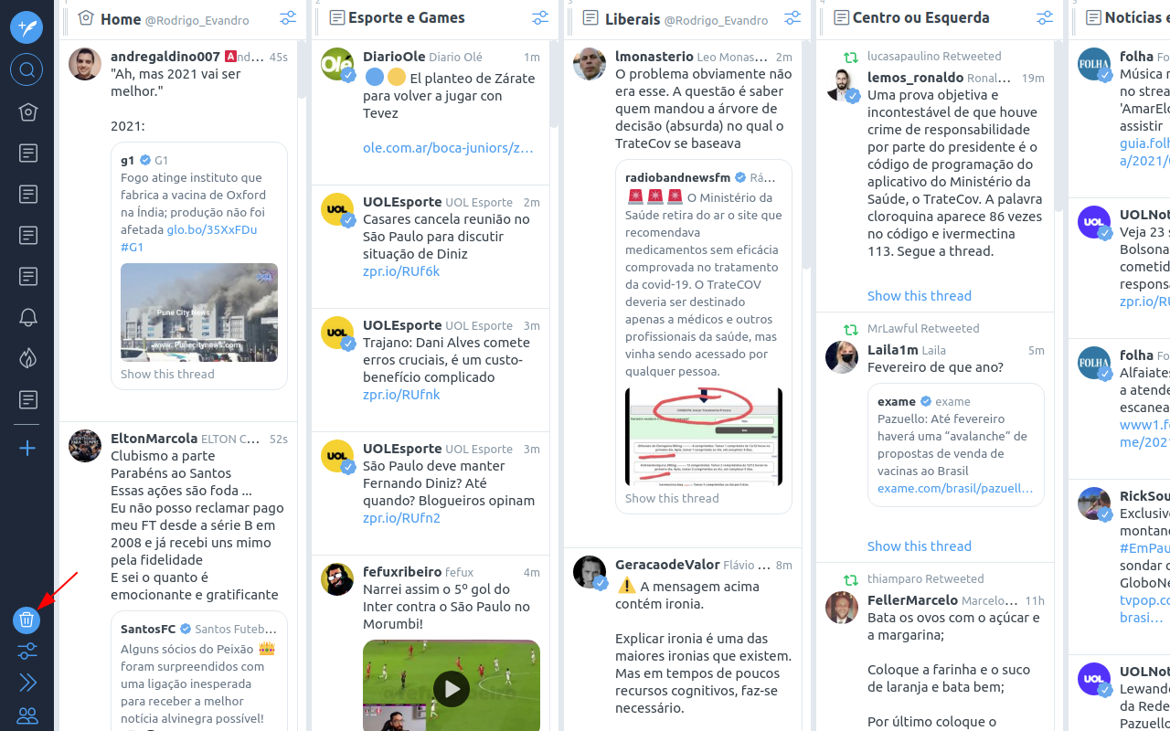 Clear TweetDeck Columns chrome谷歌浏览器插件_扩展第1张截图