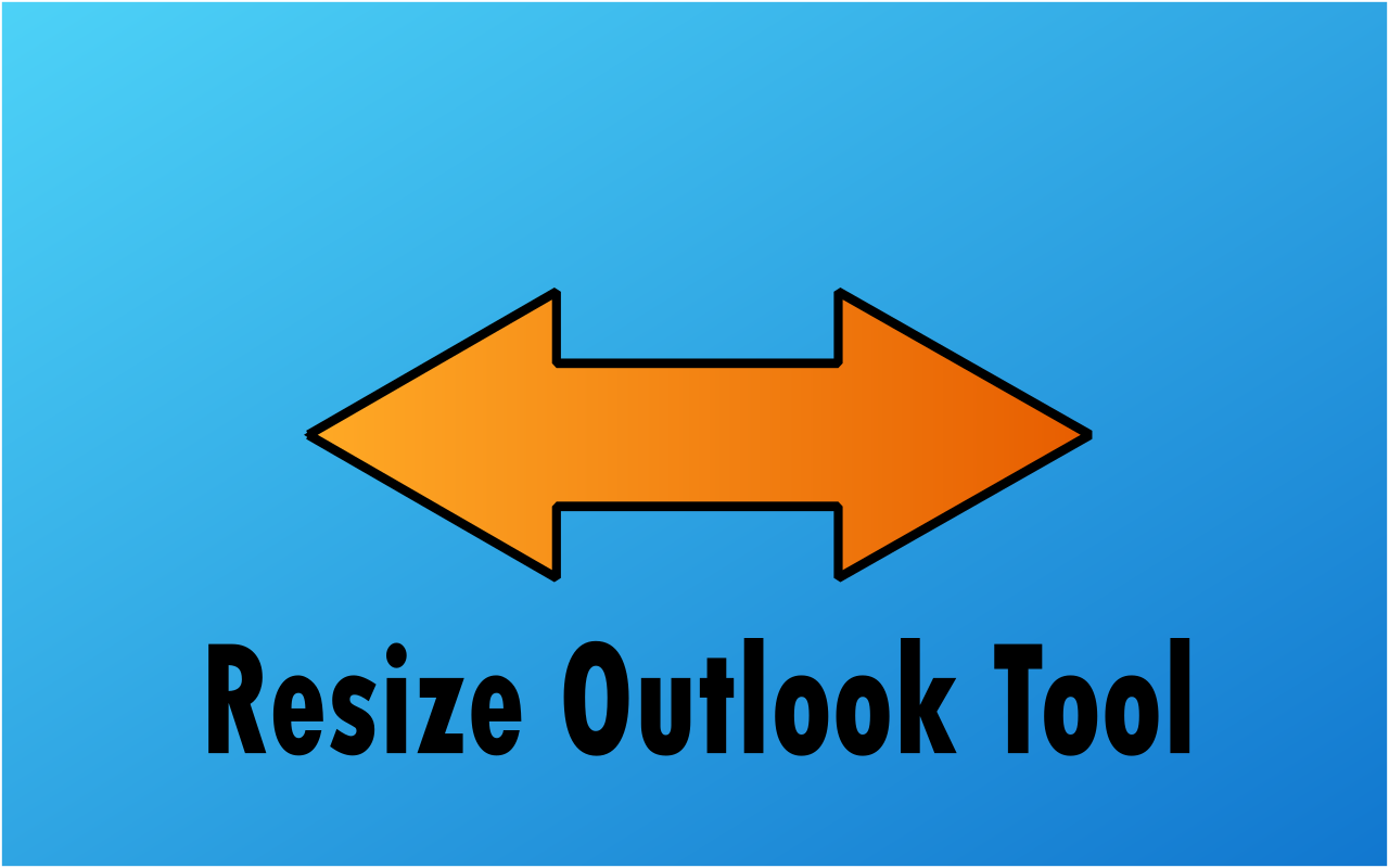 Resize Outlook Tool chrome谷歌浏览器插件_扩展第1张截图