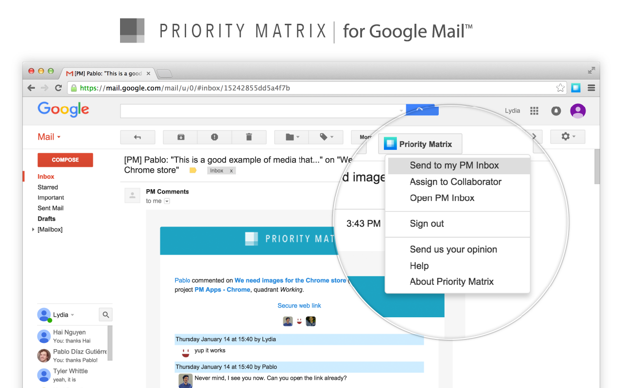 Priority Matrix for Chrome chrome谷歌浏览器插件_扩展第1张截图