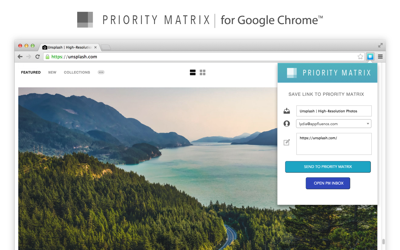 Priority Matrix for Chrome chrome谷歌浏览器插件_扩展第4张截图