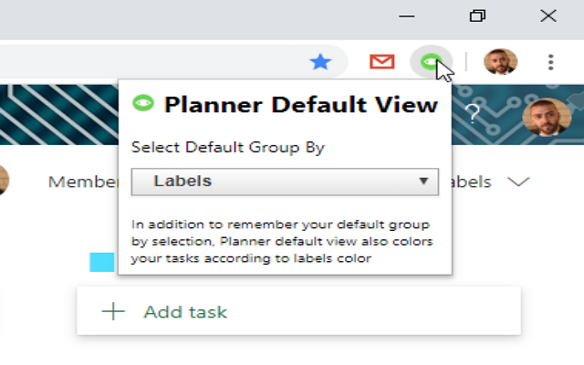 Planner Default View chrome谷歌浏览器插件_扩展第1张截图