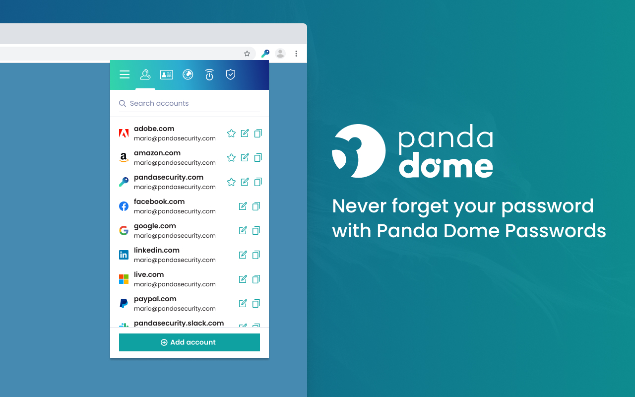 Panda Dome Passwords chrome谷歌浏览器插件_扩展第3张截图
