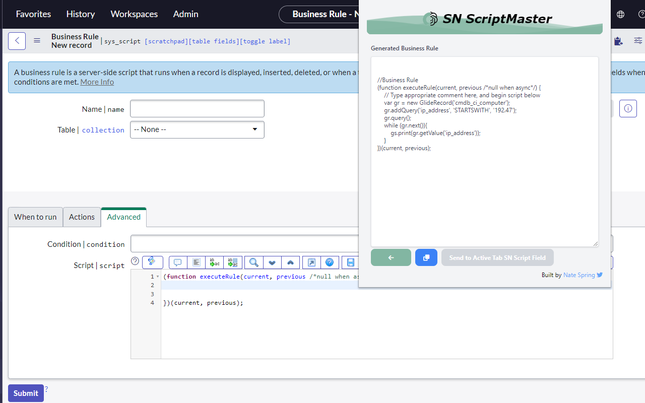 SN ScriptMaster chrome谷歌浏览器插件_扩展第6张截图