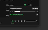 Spotify Playback Speed chrome谷歌浏览器插件_扩展第3张截图