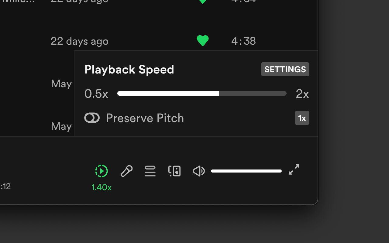 Spotify Playback Speed chrome谷歌浏览器插件_扩展第8张截图