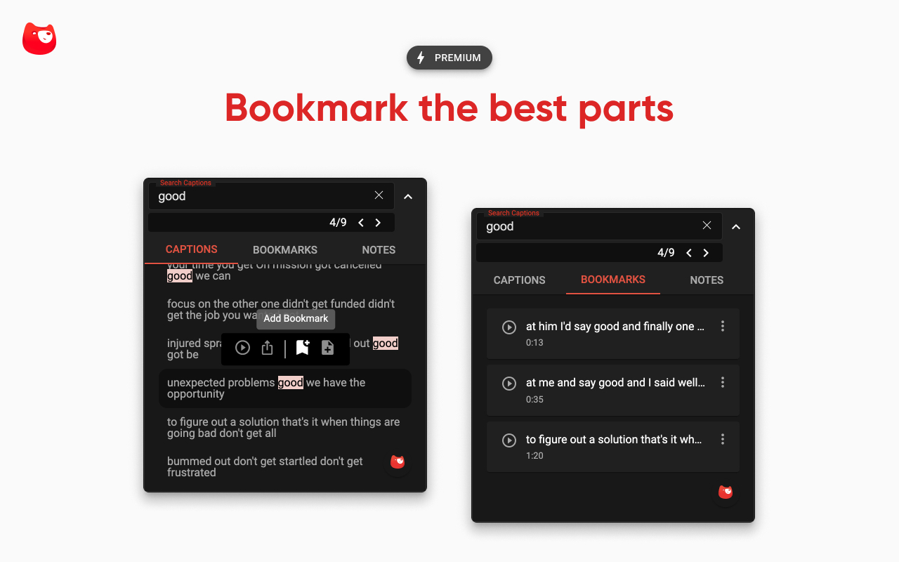 CaptionCub for YouTube chrome谷歌浏览器插件_扩展第2张截图