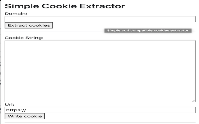 Simple curl compatible cookies extractor chrome谷歌浏览器插件_扩展第1张截图