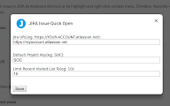 JIRA Issue Quick Open chrome谷歌浏览器插件_扩展第5张截图