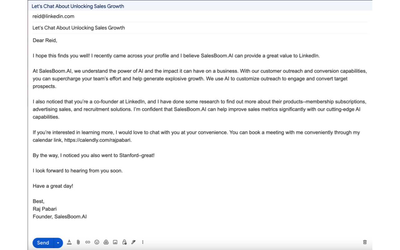SalesBoom.AI chrome谷歌浏览器插件_扩展第3张截图