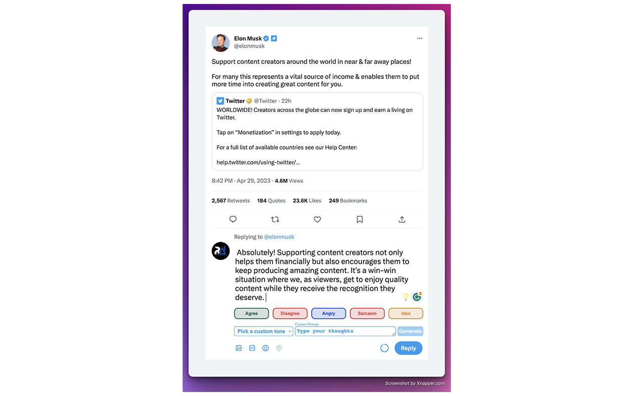 Reacti AI chrome谷歌浏览器插件_扩展第3张截图