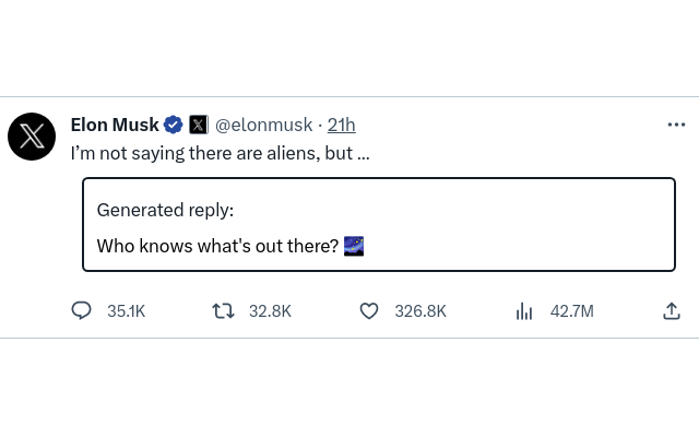 XReplyGPT chrome谷歌浏览器插件_扩展第3张截图