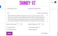 SMMRY-XT chrome谷歌浏览器插件_扩展第3张截图