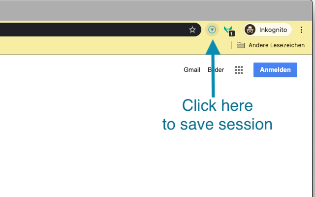 Session Quicksave chrome谷歌浏览器插件_扩展第1张截图