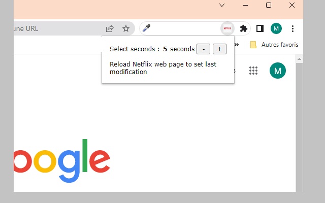 Netflix rewind x seconds chrome谷歌浏览器插件_扩展第1张截图