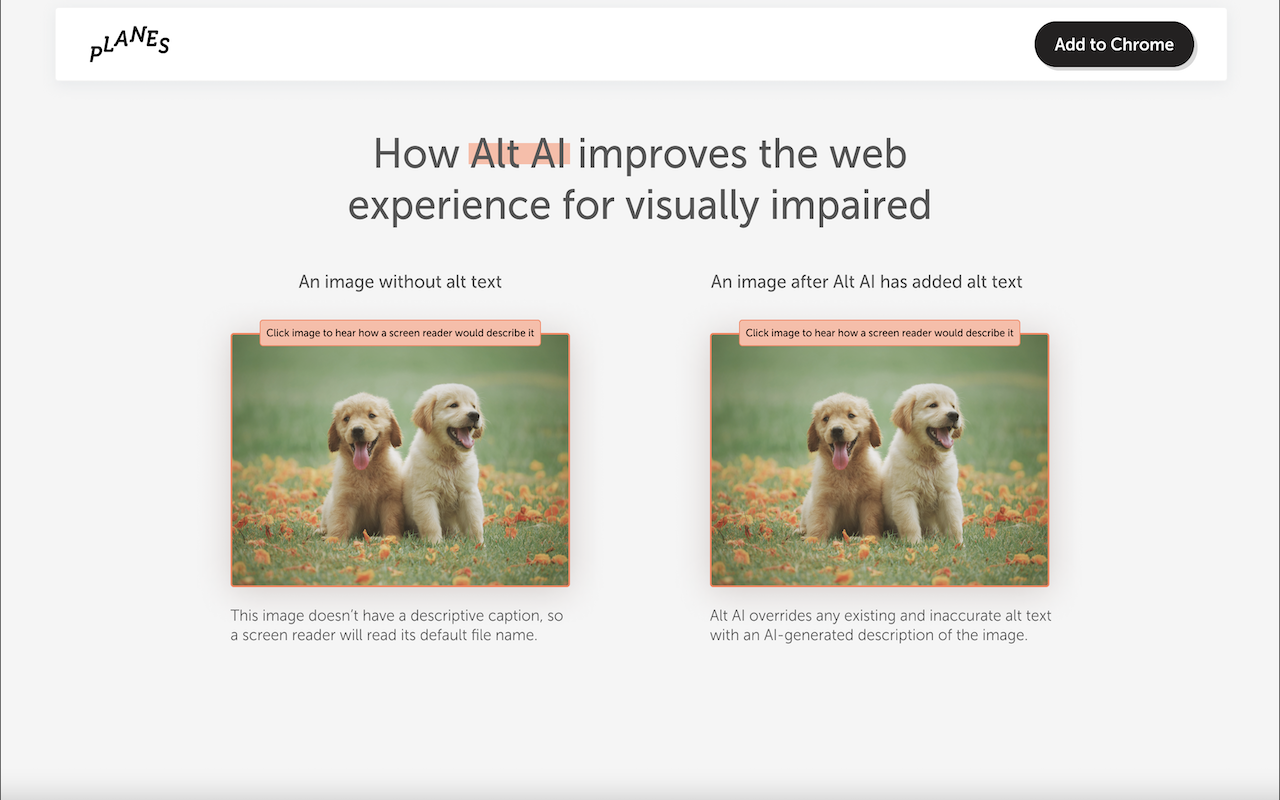 ALT AI: Add alt text to image descriptions chrome谷歌浏览器插件_扩展第1张截图
