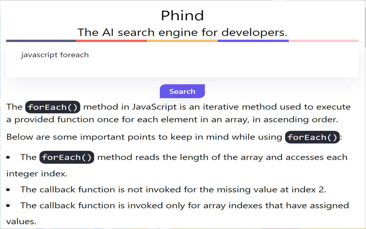 Phind Helper chrome谷歌浏览器插件_扩展第3张截图