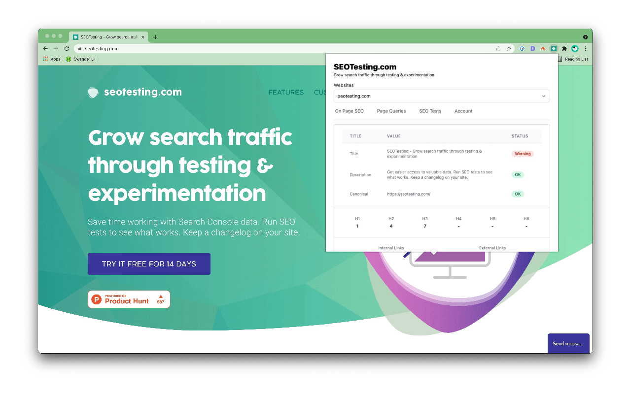 SEOTesting chrome谷歌浏览器插件_扩展第4张截图