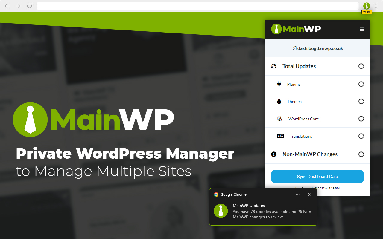 MainWP Browser Extension chrome谷歌浏览器插件_扩展第2张截图