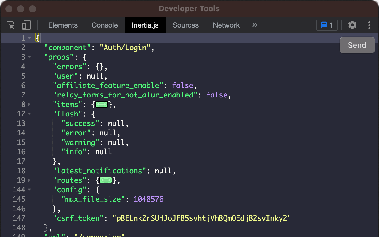 Inertia.js devtools chrome谷歌浏览器插件_扩展第1张截图
