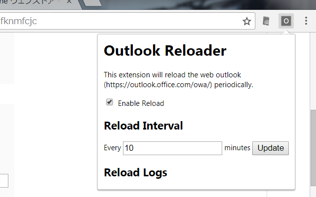 Outlook Reloader chrome谷歌浏览器插件_扩展第1张截图
