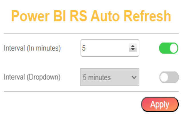 Power BI RS Refresh chrome谷歌浏览器插件_扩展第2张截图