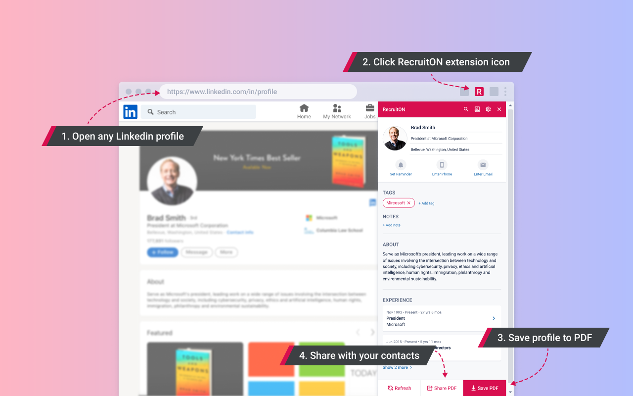 RecruitON chrome谷歌浏览器插件_扩展第2张截图