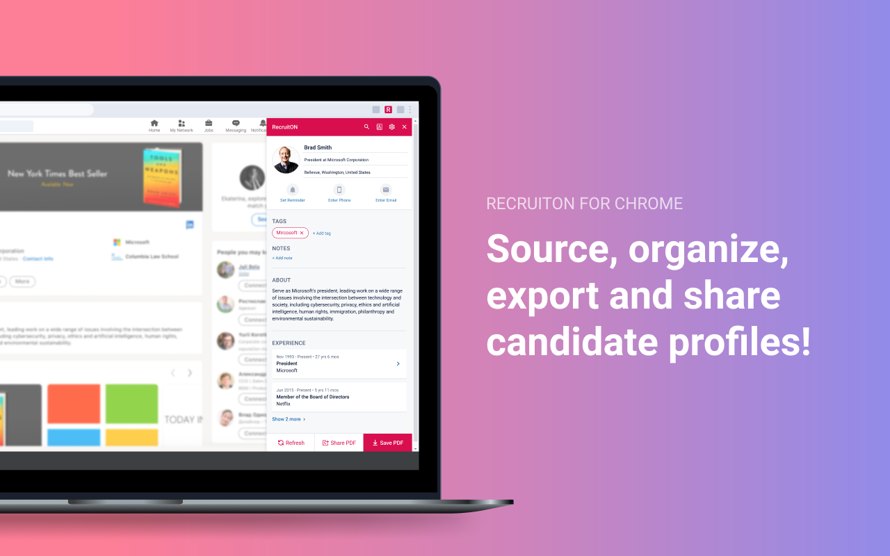 RecruitON chrome谷歌浏览器插件_扩展第3张截图