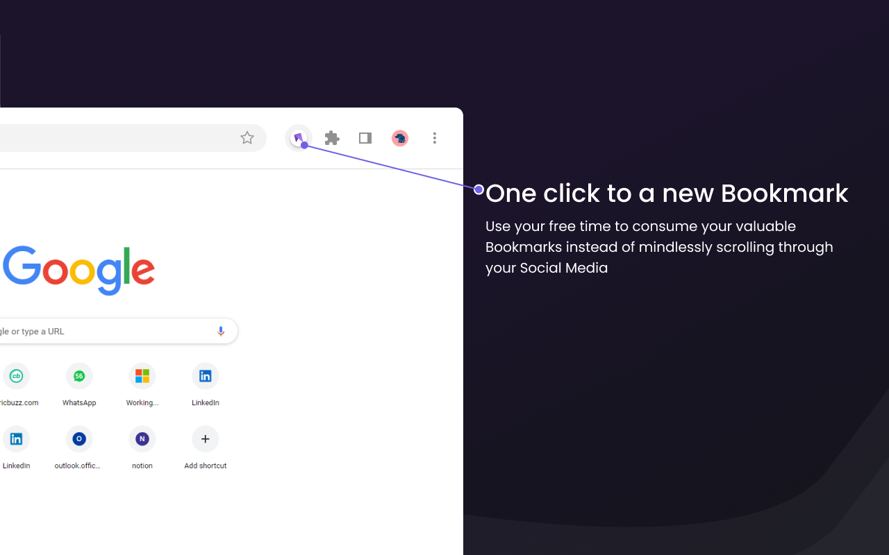 Bookmarkoftheday chrome谷歌浏览器插件_扩展第3张截图