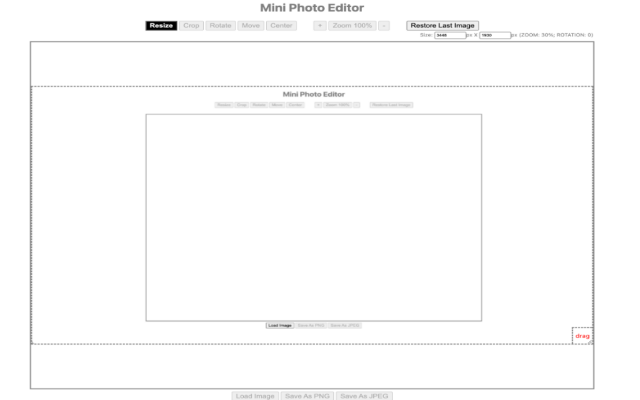 Mini Photo Editor chrome谷歌浏览器插件_扩展第3张截图