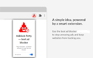 Adblock Potty — best ad blocker chrome谷歌浏览器插件_扩展第1张截图