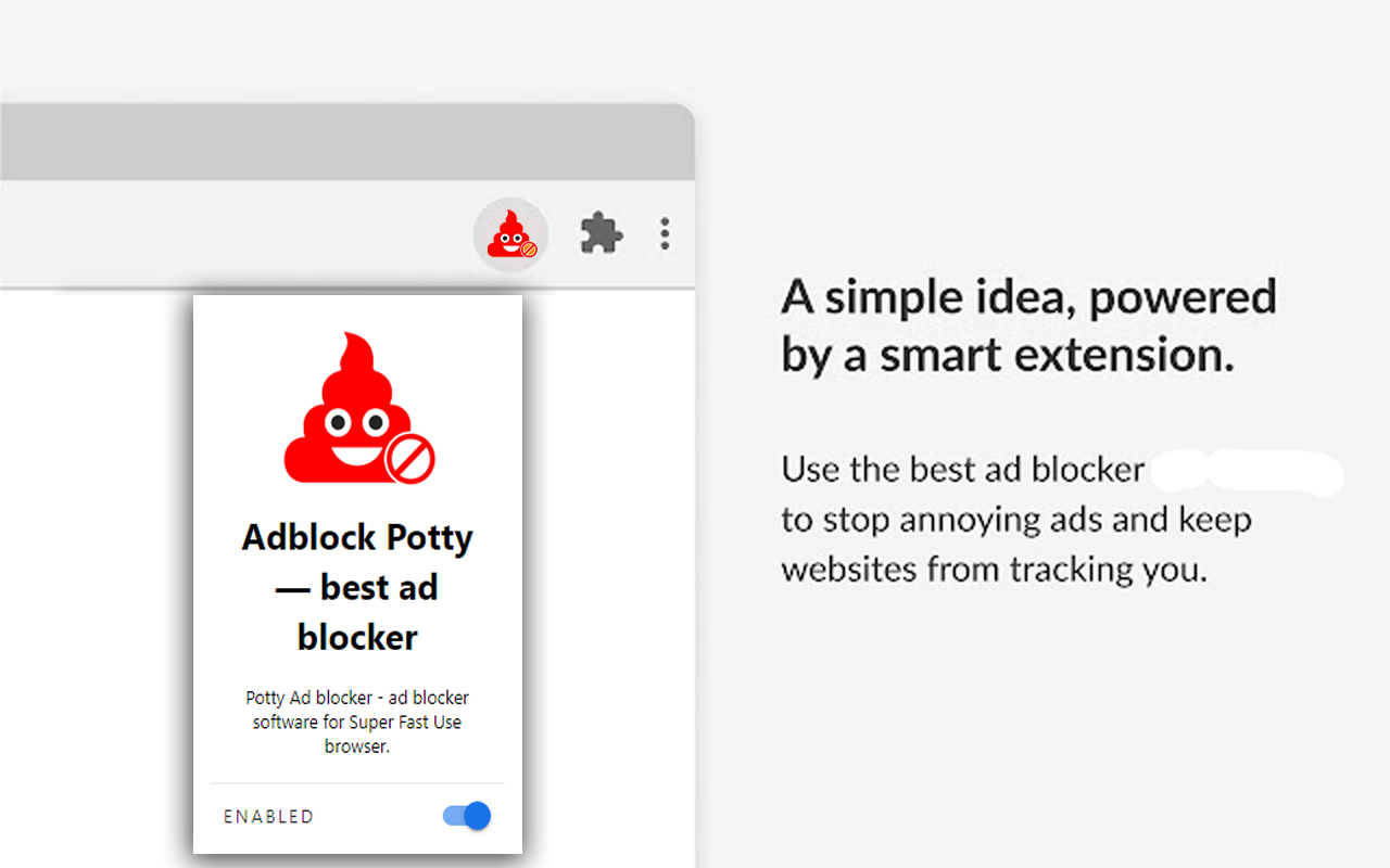 Adblock Potty — best ad blocker chrome谷歌浏览器插件_扩展第3张截图